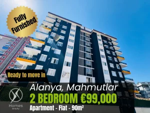 Affordable 2 Bedroom Furnished Home In Alanya
