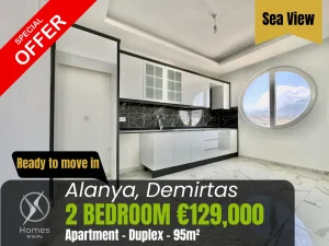 Affordable Sea View Vacation Home in Alanya