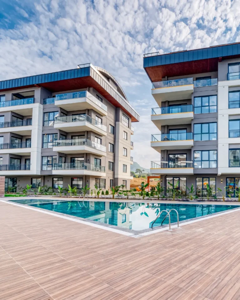 A soft sense of grace rises in the Alanya 2 Bedroom Home With Elegant Finishing