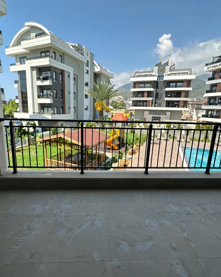 A tender feeling of balance rises in the Alanya 2 Bedroom Home With Elegant Finishing