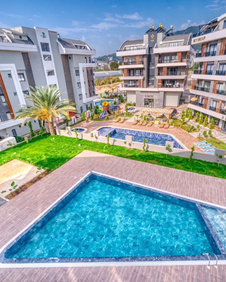 A tender feeling of harmony settles in the Alanya 2 Bedroom Home With Elegant Finishing