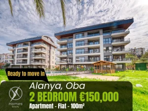 Alanya 2 Bedroom Home With Elegant Finishing