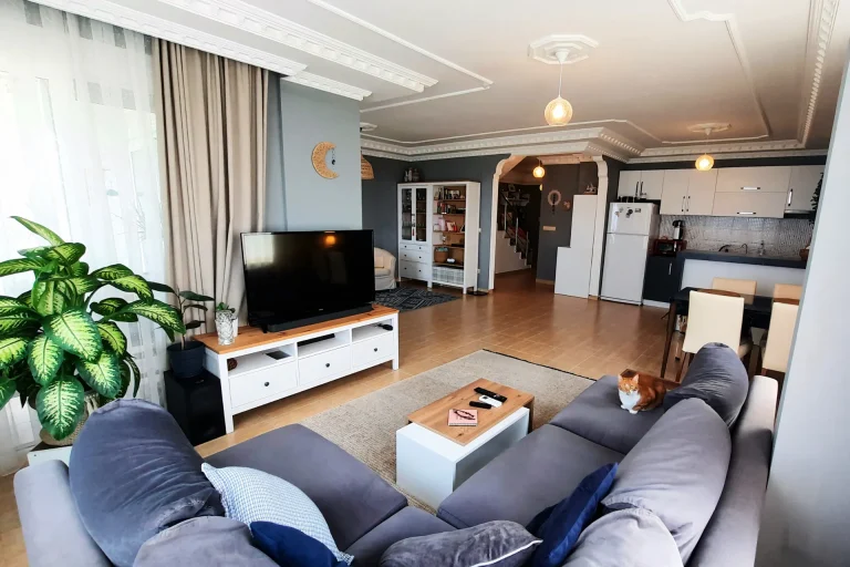 A gentle promise of calm rises in the Alanya Sea View Home Close to Sandy Beach