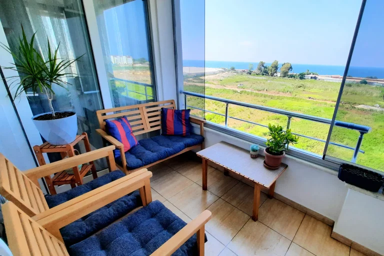 A tender calm rests within the Alanya Sea View Home Close to Sandy Beach