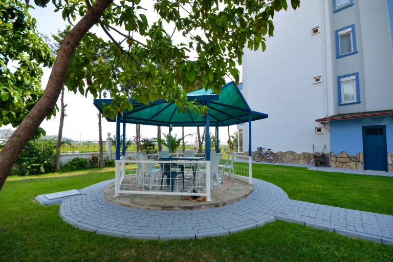 A delicate rhythm of beauty surrounds the Alanya Sea View Home Close to Sandy Beach