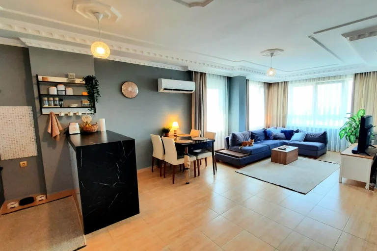 A quiet sense of serenity awakens in the Alanya Sea View Home Close to Sandy Beach