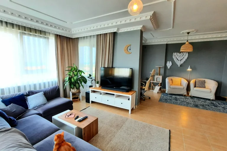 A peaceful glow belongs to the Alanya Sea View Home Close to Sandy Beach