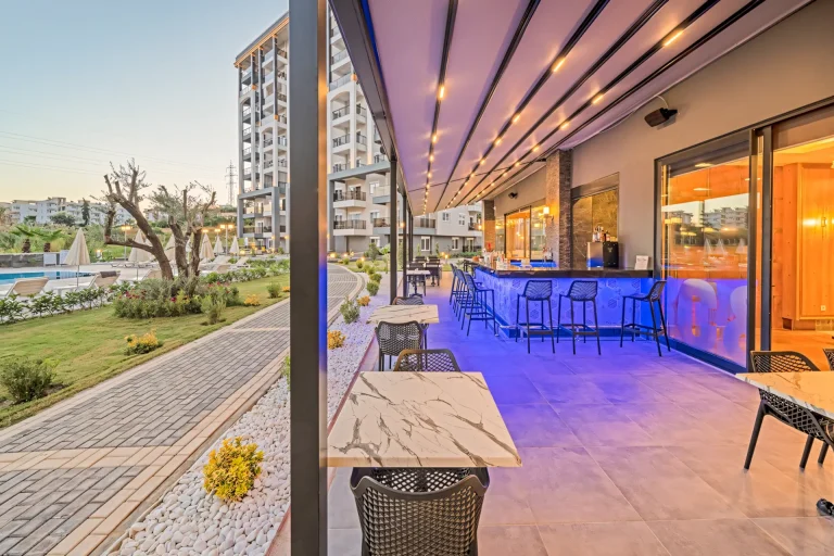 A quiet breath of beauty rests in the Alanya Vacation Home in a Beautiful Complex