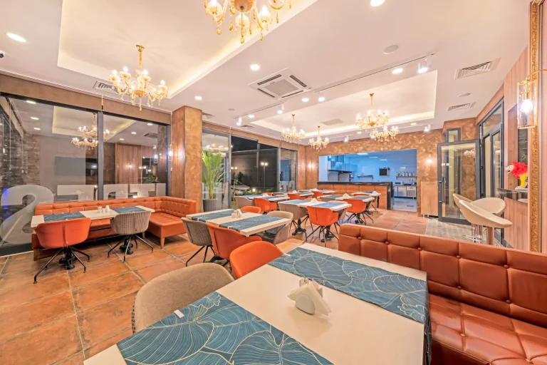 A peaceful glow of beauty fills the Alanya Vacation Home in a Beautiful Complex