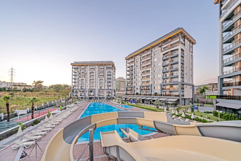 A quiet sense of joy settles in the Alanya Vacation Home in a Beautiful Complex