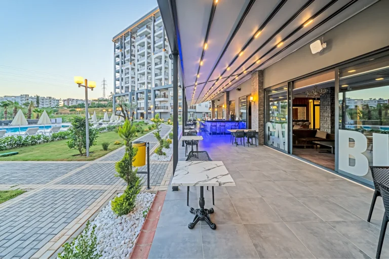 A gentle moment of relaxation belongs to the Alanya Vacation Home in a Beautiful Complex