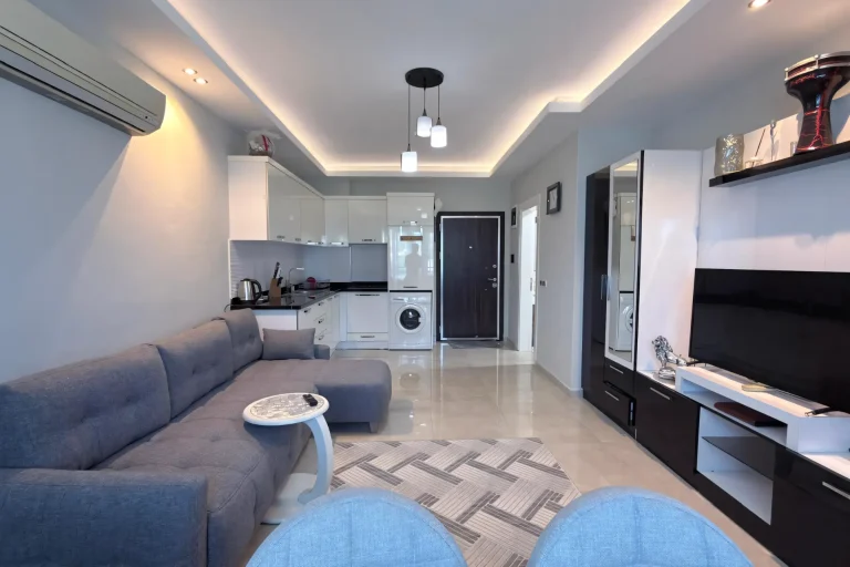 A serene feeling of ease belongs to the Furnished Home in a Beautiful Alanya Complex