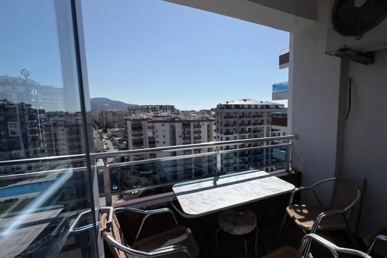 A soft glow of comfort fills the Furnished Home in a Beautiful Alanya Complex