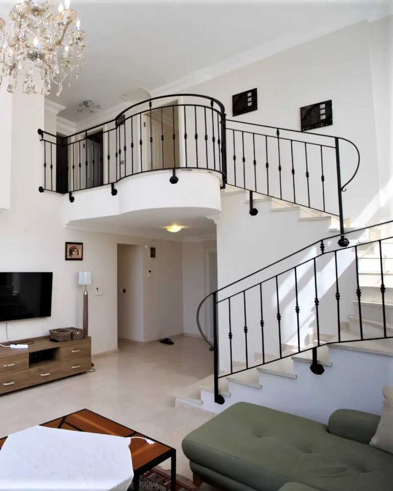 A calm balance of beauty fills the Furnished Sea View Villa In Alanya Mountains