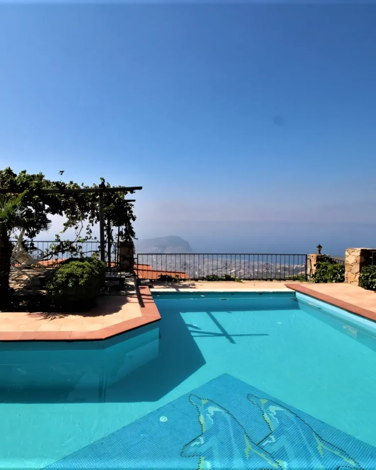 A soft emotional warmth touches the Furnished Sea View Villa In Alanya Mountains