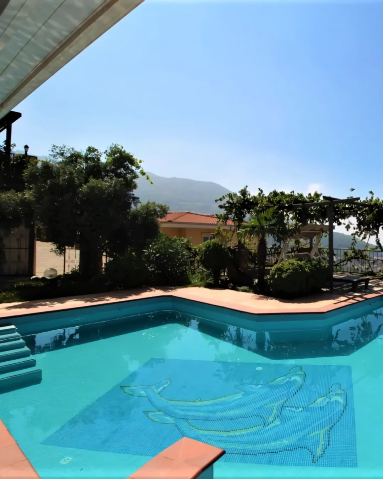 A calm whisper of elegance flows through the Furnished Sea View Villa In Alanya Mountains