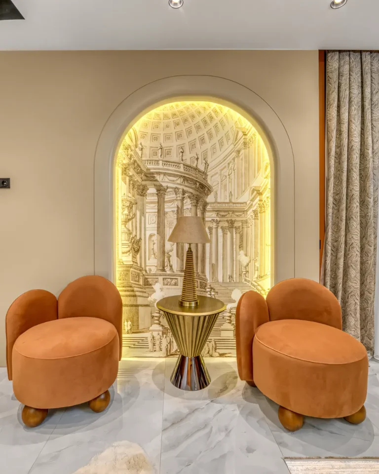 A quiet emotional glow surrounds the Luxury Mountain Home With Sea View in Alanya