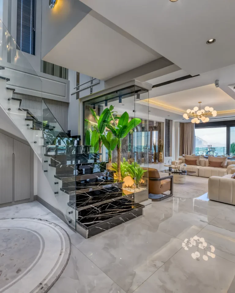 A delicate moment of clarity belongs to the Luxury Mountain Home With Sea View in Alanya