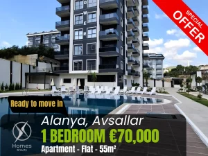 Newly Finished Affordable Home in Alanya