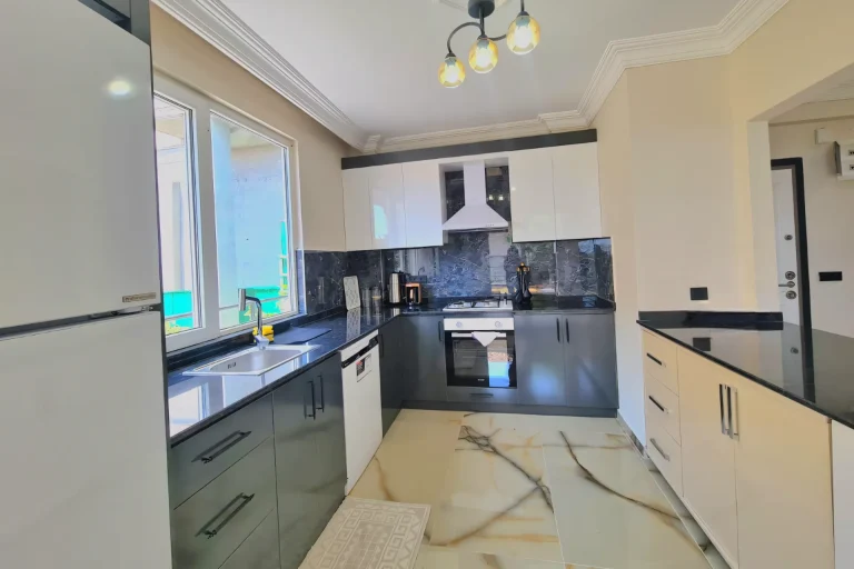 A soft feeling of harmony rises from the Peaceful Cozy Villa With Sea View in Alanya