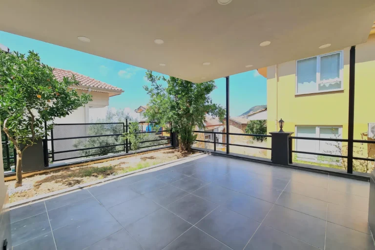 A warm sense of softness settles in the Peaceful Cozy Villa With Sea View in Alanya