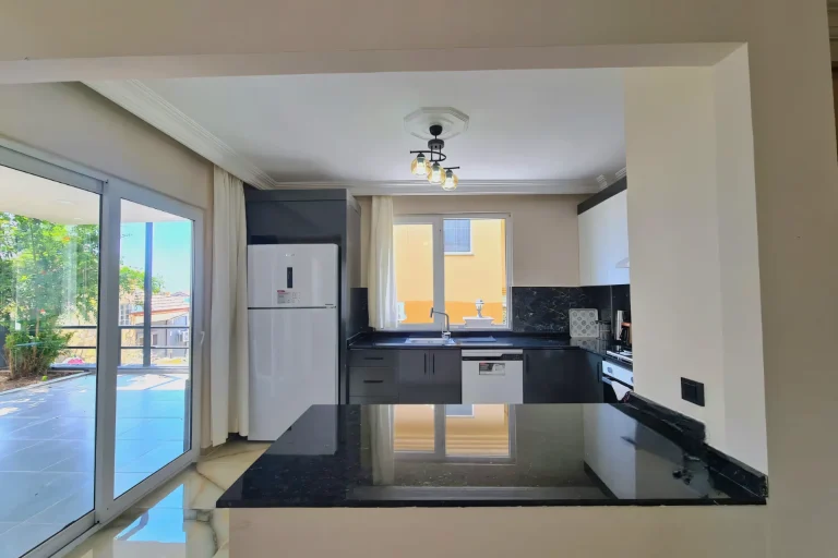 A serene mood of comfort breathes in the Peaceful Cozy Villa With Sea View in Alanya