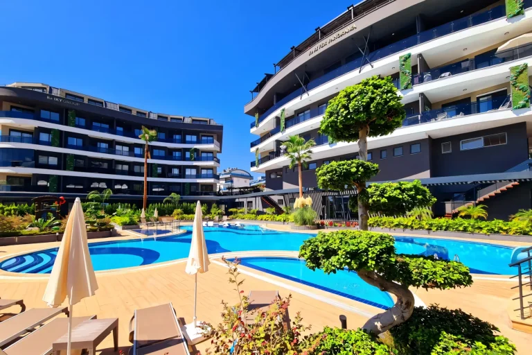 A soft feeling of ease awakens in the Ready to Move Quality Home in Alanya