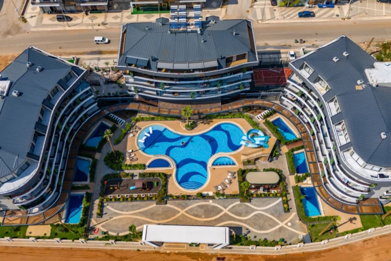 A soft glow of welcome belongs to the Ready to Move Quality Home in Alanya