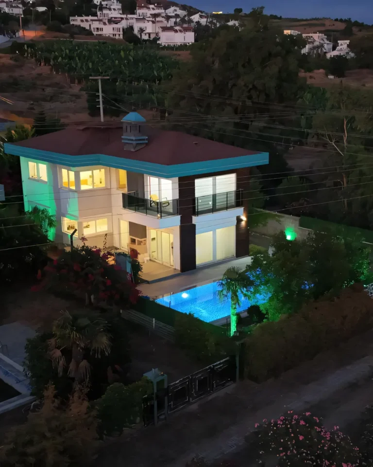 A quiet sense of closeness to life surrounds the Sea Front Villa Only 10 Meters From the Shore in Alanya