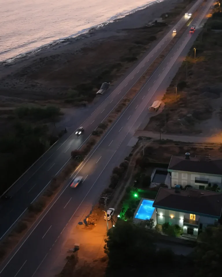 A soft whisper of serenity fills the Sea Front Villa Only 10 Meters From the Shore in Alanya