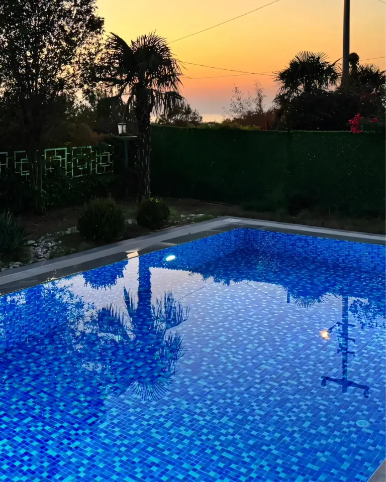 A delicate feeling of wonder rests at the Sea Front Villa Only 10 Meters From the Shore in Alanya