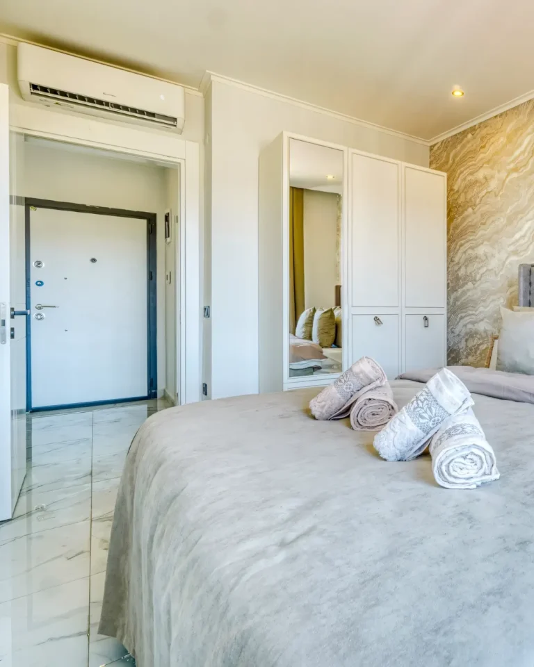 A soft harmony surrounds the Warm And Furnished Home In Alanya