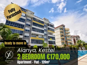 2 Bedroom Home Near the Sea in Alanya